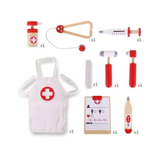 Wooden Doctor's Kit {3}