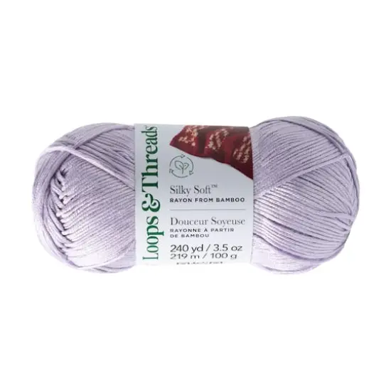 Silky Soft&trade; Yarn by Loops & Threads&reg; Orchid {1}