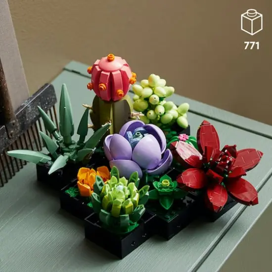 LEGO&reg; Succulents 10309 Plant Decor Building Kit (771 Pieces) {5}
