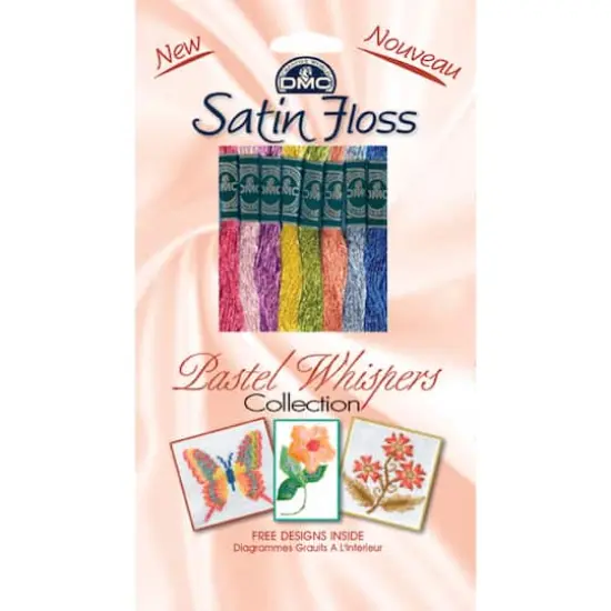 DMC&reg; Pastel Whispers Floss, Satin Floss Collection, 8.7yd. {1}