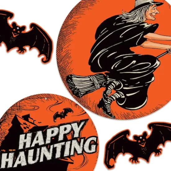 Beistle Vintage Halloween Cutouts {3}