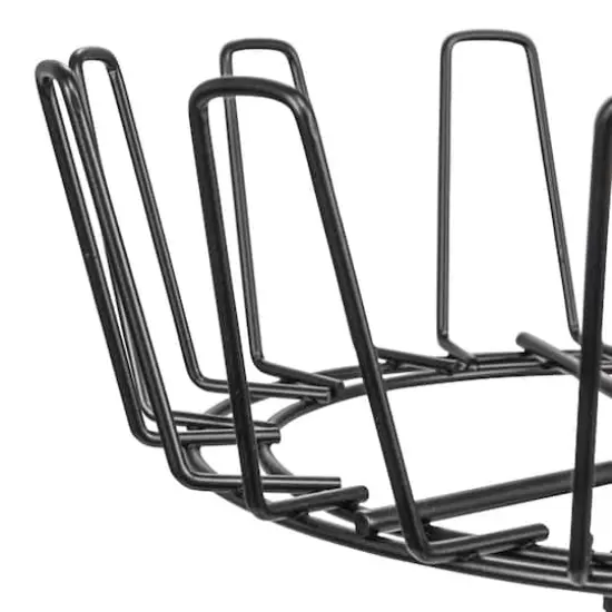 Household Essentials 38" Matte Black 3-Tier Shoe Storage Tree {8}