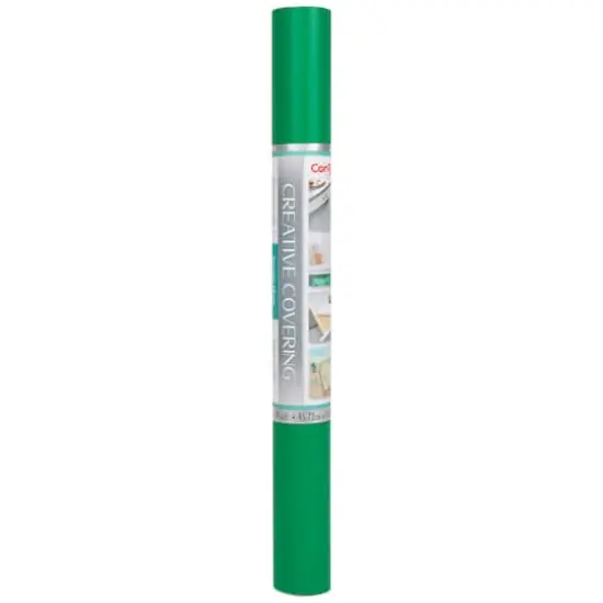 Con-Tact Creative Covering&trade; Adhesive Covering, 18" x 16 ft. Kelly Green {5}