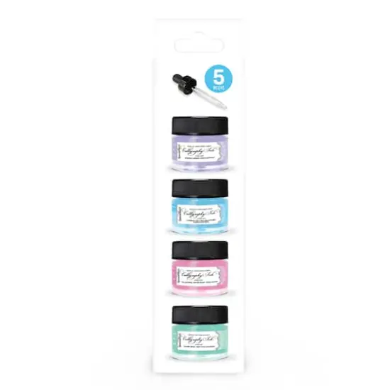 Speedball&reg; Iridescent Calligraphy Ink Set {8}