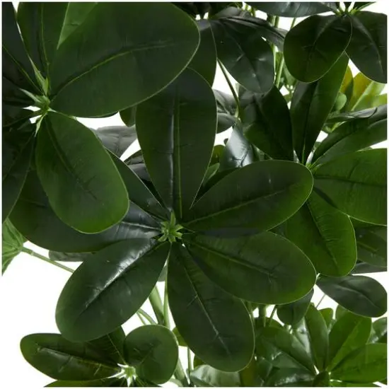 5ft. Potted Green Faux Foliage Artificial Money Tree {6}