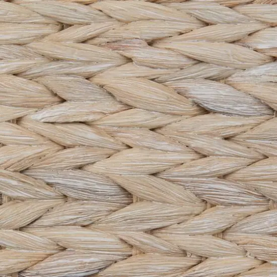 DII&reg; White Wash Hyacinth Basket Set {8}