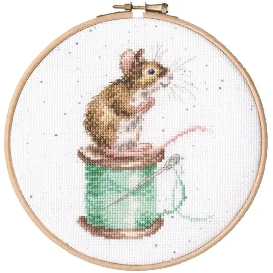 Bothy Threads Sew It Begins Counted Cross Stitch Kit with Hoop {6}