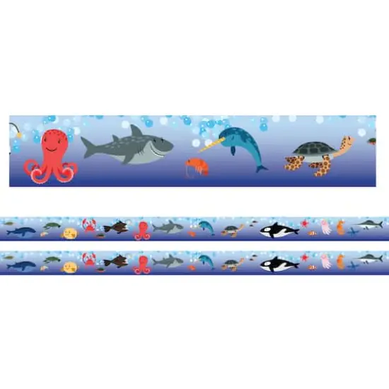 Charles Leonard Sea Life Theme Magnetic Border, 48ft. {1}