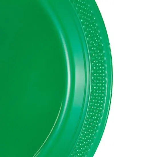 JAM Paper 9" Plastic Party Plates, 20ct. Green {4}