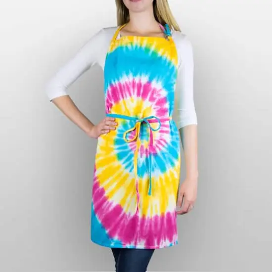 DII&reg; Tie Dye Chino Chef Apron {6}