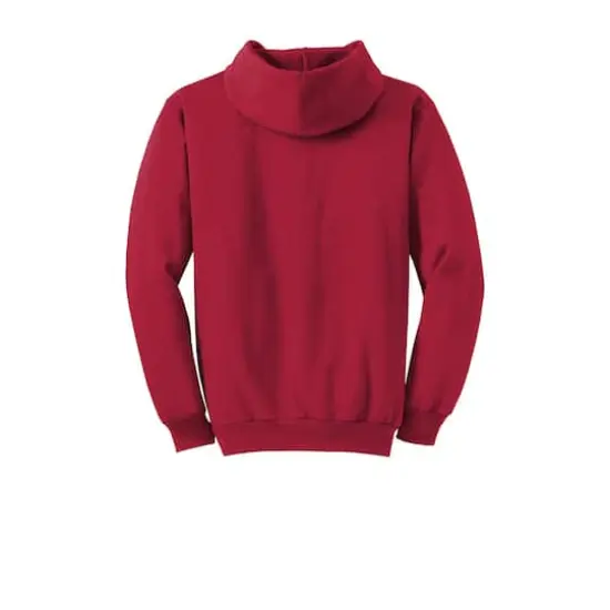 Port & Company&reg; Tall Essential Fleece Pullover Hooded Sweatshirt Red {5}