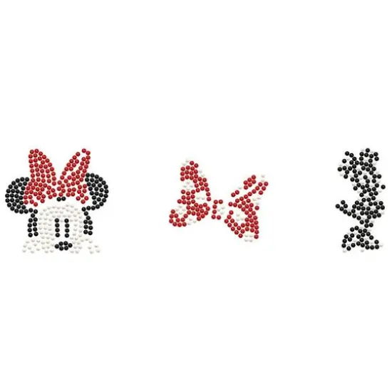 Camelot&reg; Dots DOTZIES&reg; Minnie Mouse Icon Diamond Painting Sticker Kit, Round Diamonds {4}