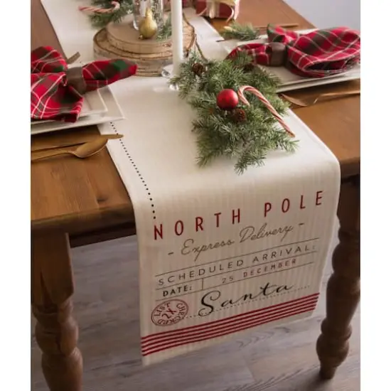 DII&reg; 72'' Santa's Workshop Table Runner {3}