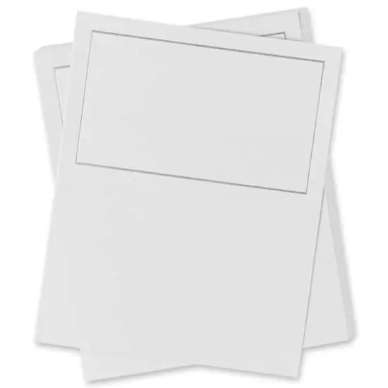 Place Cards by Recollections&trade;, 50ct. Silver {5}