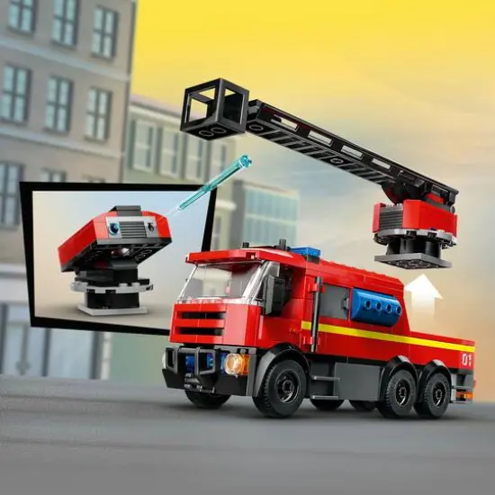 LEGO&reg; City Fire Station with Fire Truck Playset 60414 {7}