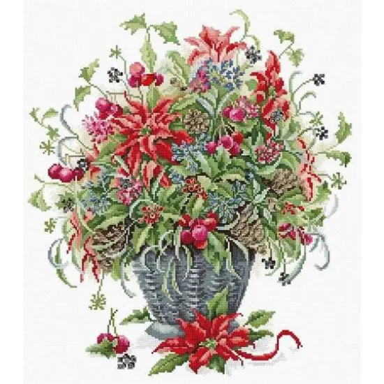 Luca-s December Bouquet? Counted Cross Stitch Kit {4}