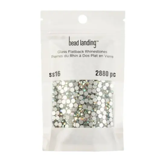 SS16 Glass Flatback Rhinestones by Bead Landing™ Crystal AB {4}