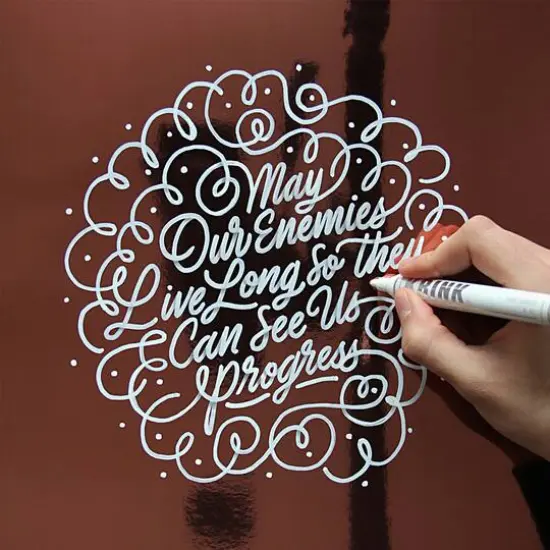 Krink&reg; K-42 Opaque Permanent Paint Marker White {4}