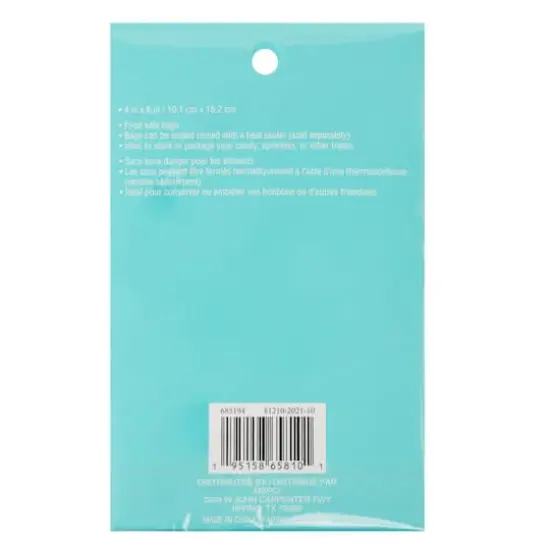 Heat Seal 4" x 6"Bags by Celebrate It&reg;, 50ct. {4}