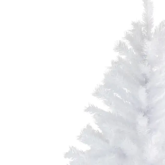 6ft. Unlit Icy White Iridescent Spruce Artificial Christmas Tree {4}