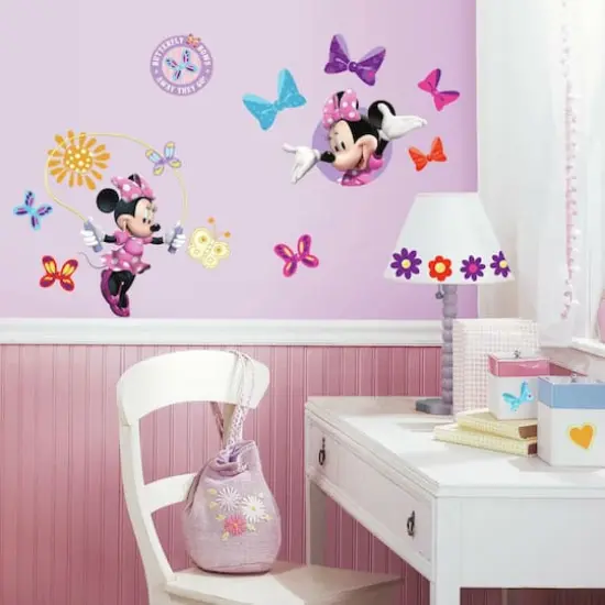 RoomMates Disney&reg; Minnie Bow-Tique Peel & Stick Wall Decals {1}
