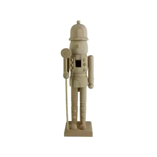 14" Soldier with Peppermint Staff DIY Pinewood Nutcracker by Make Market&reg; {1}