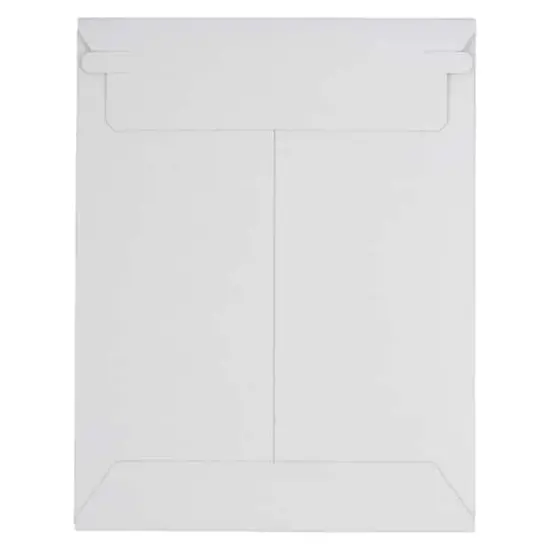 JAM Paper 7" x 9" White Flat Photo Mailer Peel & Seal Closure Envelopes, 6ct. {5}