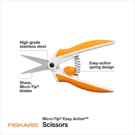 Fiskars&reg; Micro-Tip&reg; Easy Action&trade; Scissors, No. 5 {3}