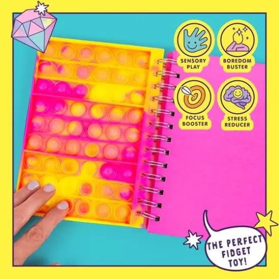 Horizon Fidgiwear Poppable Pink Journal {5}