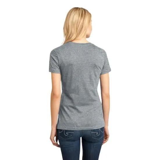 District&reg; Women's Perfect Weight&reg; Adult T-Shirt Heathered Steel {6}