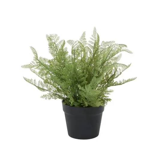 Green Plastic Traditional Artificial Foliage, 15" x 15" x 19" {3}