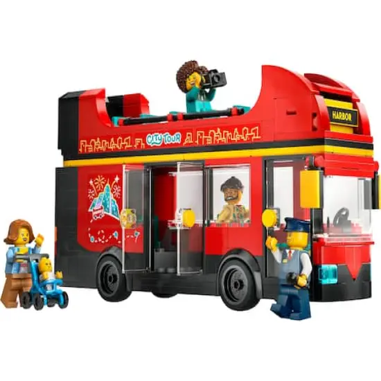 LEGO&reg; City Red Double-Decker Sightseeing Bus Toy 60407 {3}