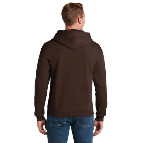 JERZEES® NuBlend® Unisex Pullover Hooded Sweatshirt Chocolate {6}