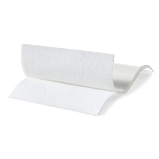 VELCRO&reg; Brand Sticky Back for Fabrics White Rectangle Fastener {4}