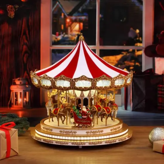 Mr. Christmas Regal Carousel {3}