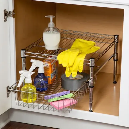 Honey Can Do Stacking Cabinet Organizer {3}