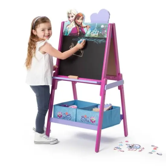 Disney&reg; Frozen II Wooden Double Sided Easel with Storage {3}