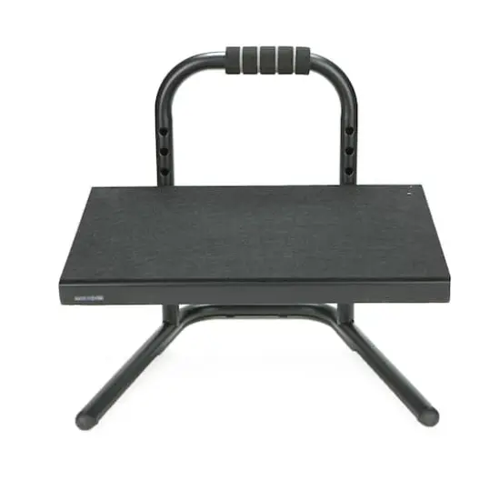 Mind Reader Black Ergonomic Foot Rest {10}