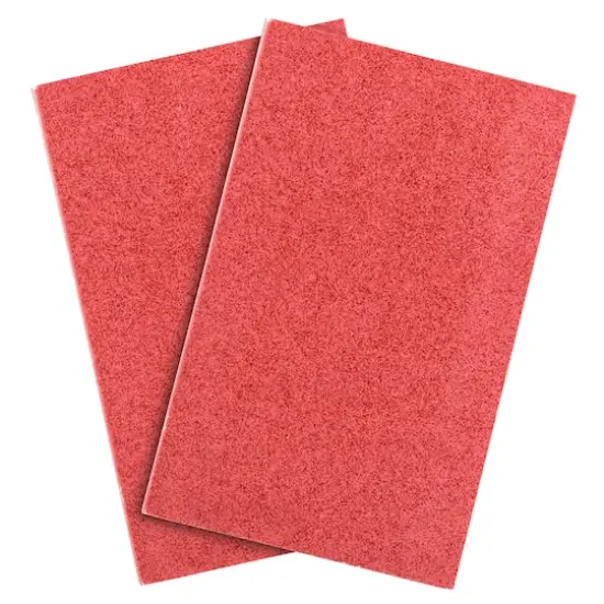 JAM Paper Glitter Kraft Pocket Journal, 2ct. Red {4}