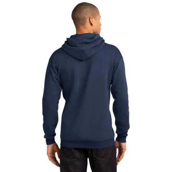 Port & Company&reg; Darks Core Fleece Pullover Hooded Sweatshirt Navy {6}