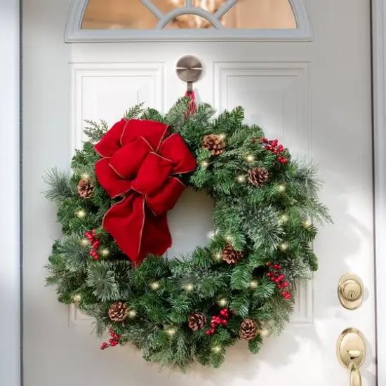 Haute Decor Attract&trade; Oil-Rubbed Bronze Magnetic Wreath Hanger, 2ct. {3}