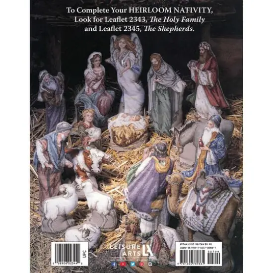Leisure Arts&reg; The Wise Men Heirloom Nativity Book 2 {3}