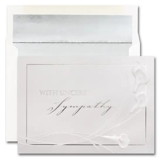 JAM Paper 5.625" x 7.875" Expression of Sympathy Cards & Envelopes, 25ct. {1}