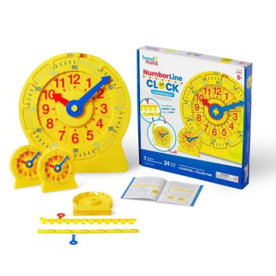 hand2mind Magnetic Demo Clock Set {3}