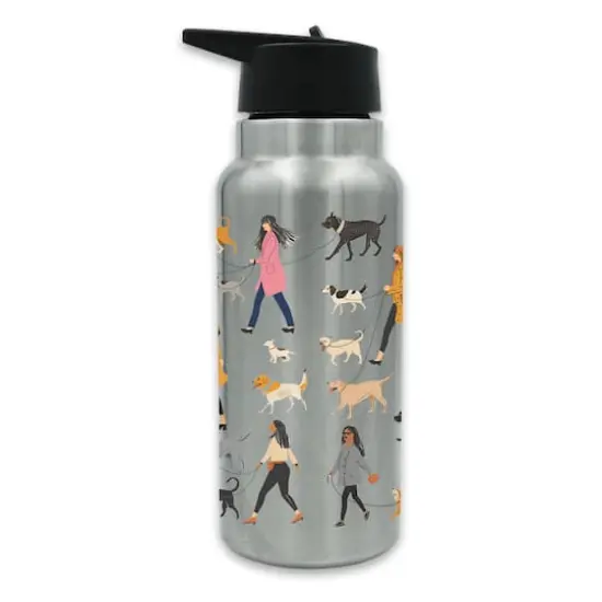 Dog Walking Pattern 32oz. Tumbler {3}
