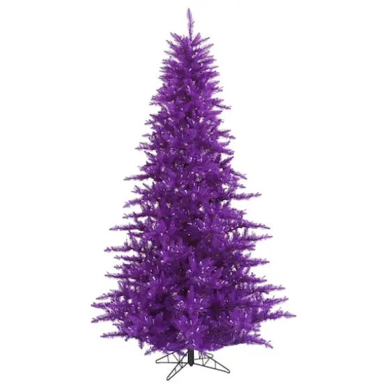 3ft. Unlit Purple Fir Artificial Christmas Tree {1}