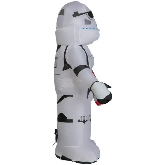 3.5ft. Airblown&reg; Inflatable Stormtrooper with Candy Cane {3}