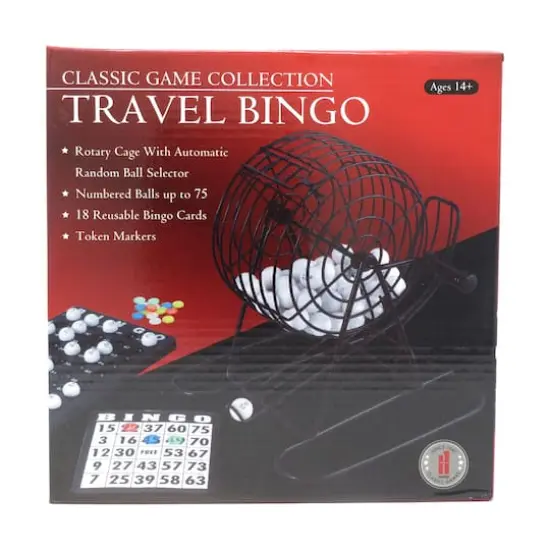 Classic Game Collection Travel Bingo Game Set {1}