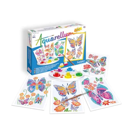 Aquarellum Junior - Butterflies & Flowers {1}