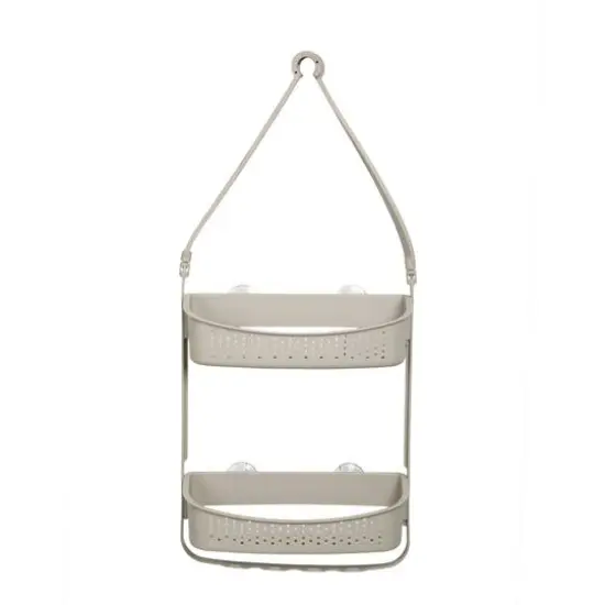 Bath Bliss 2 Way Convertible Shower Caddy Taupe {8}